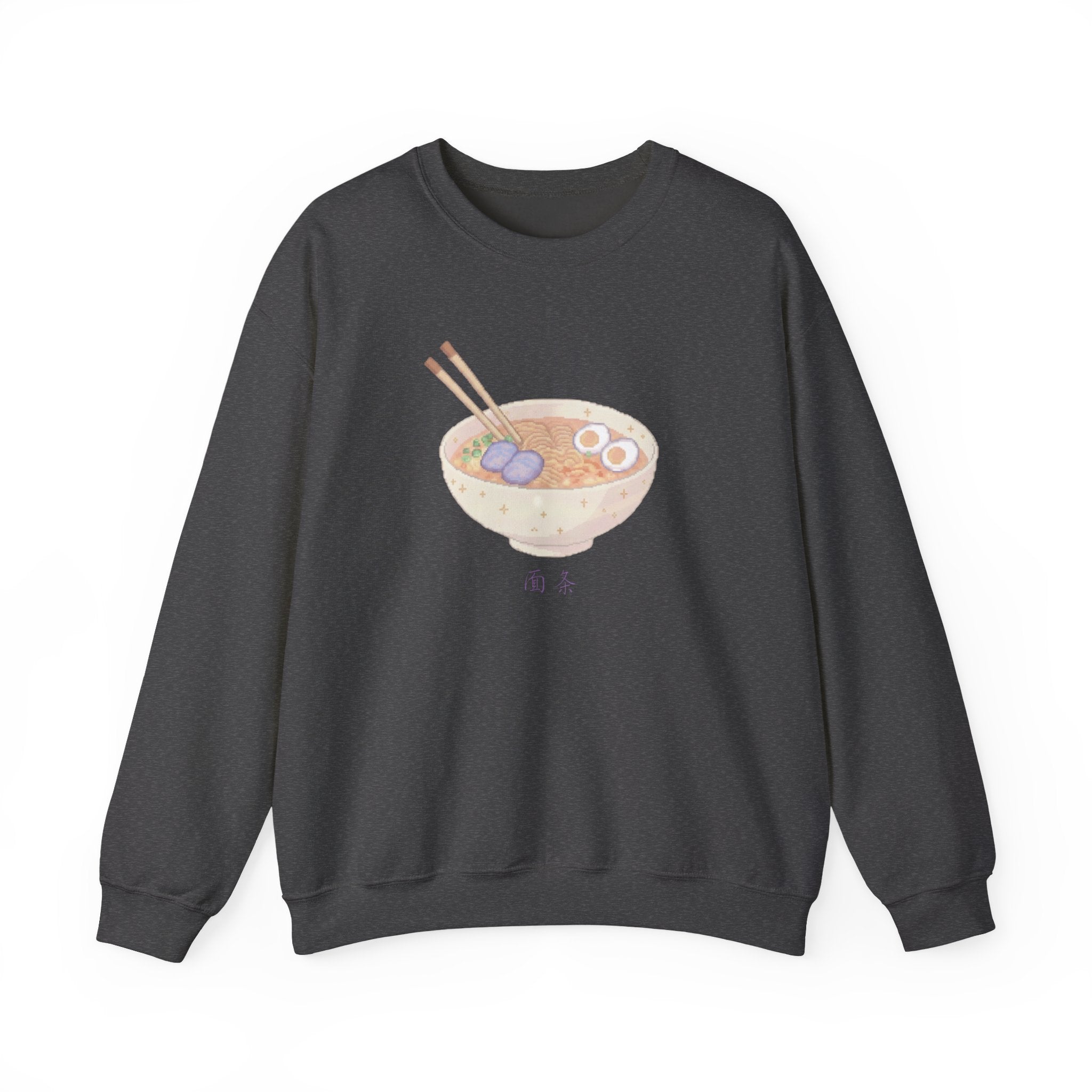 Pixelated Ramen Bowl Crewneck Sweatshirt