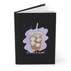 Iced Coffee 'Til Death Do Us Part Hardcover Journal | Notebook for Coffee Lovers