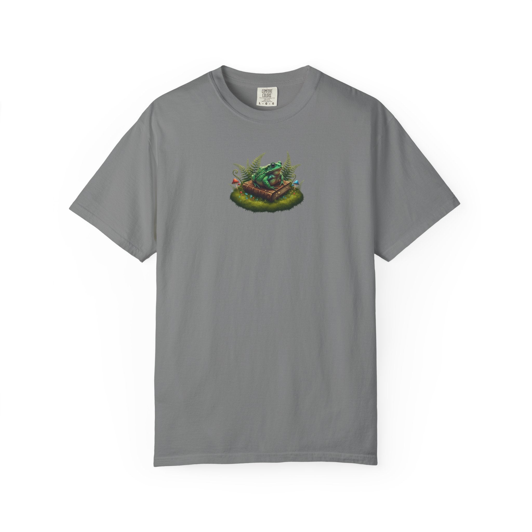 Mr. Toad's Book T-Shirt | Charming Toad Sitting on a Book