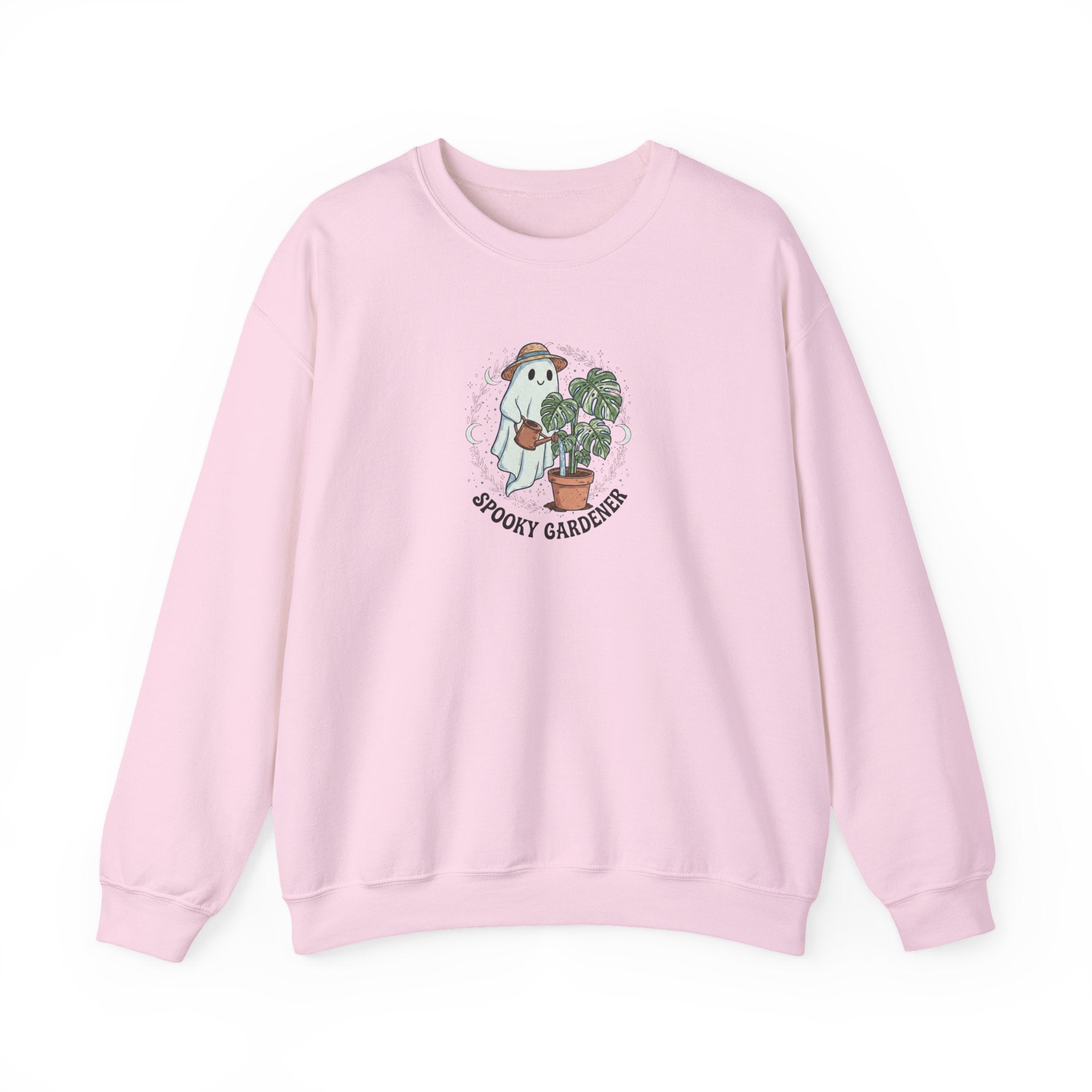 Spooky Gardener Sweatshirt | Ghost Plant Lover Crewneck