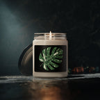 Monstera Thai Constellation Leaf Scented Soy Candle 9oz