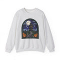 Haunted House Halloween Sweatshirt | Moonlit Spooky Crewneck