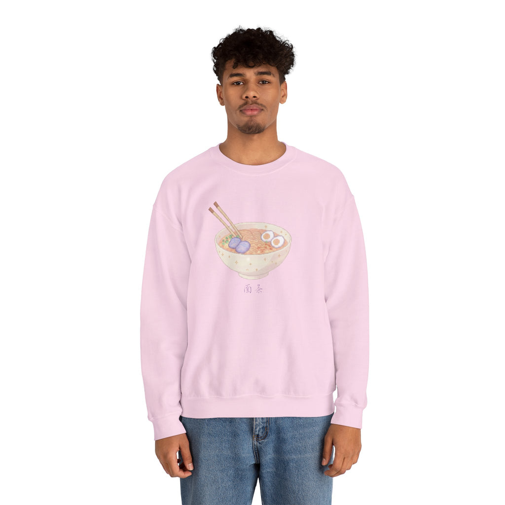 Pixelated Ramen Bowl Crewneck Sweatshirt
