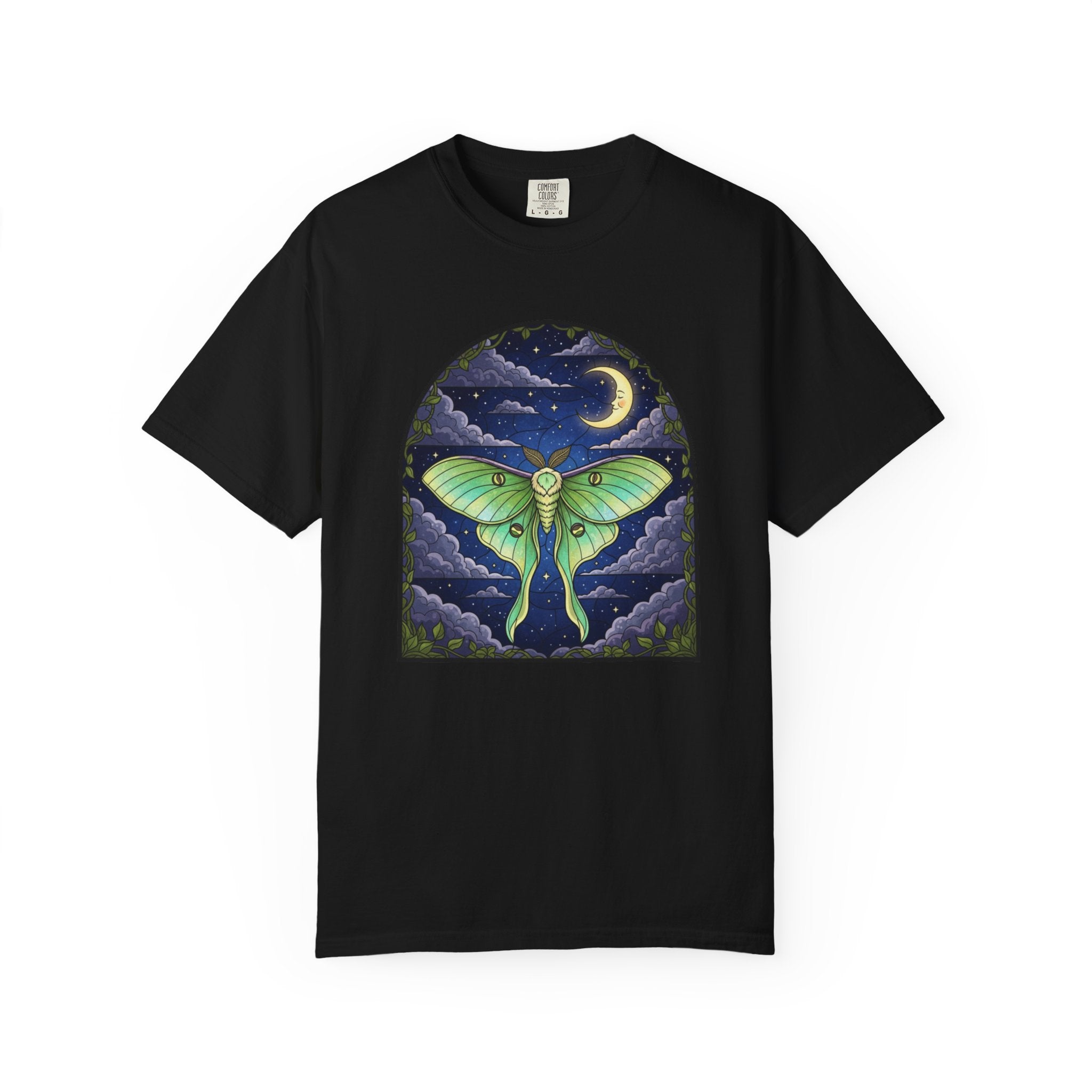 Luna Moth Stained Glass T-Shirt