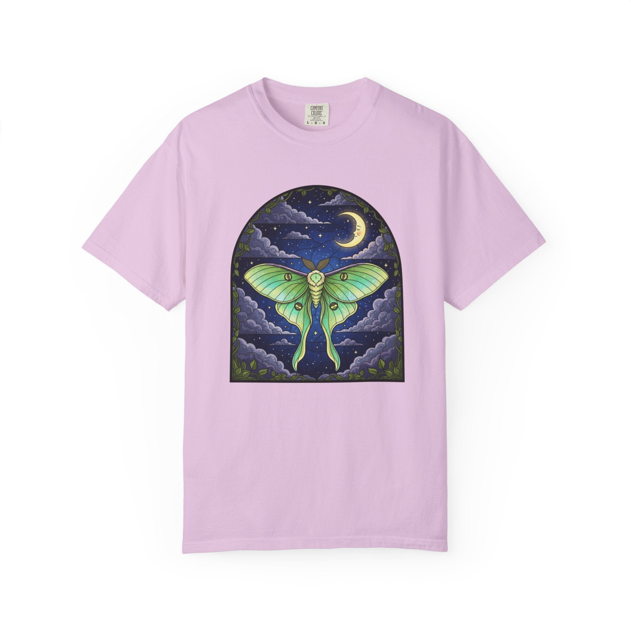 Luna Moth Stained Glass T-Shirt