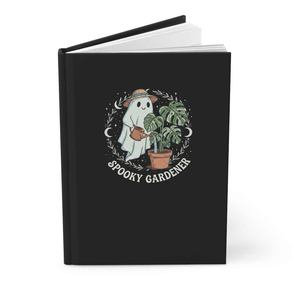 Spooky Gardener Ghost Plant Lover Notebook
