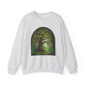 Enchanted Forest Tree Sweatshirt | Mystical Woodland Crewneck