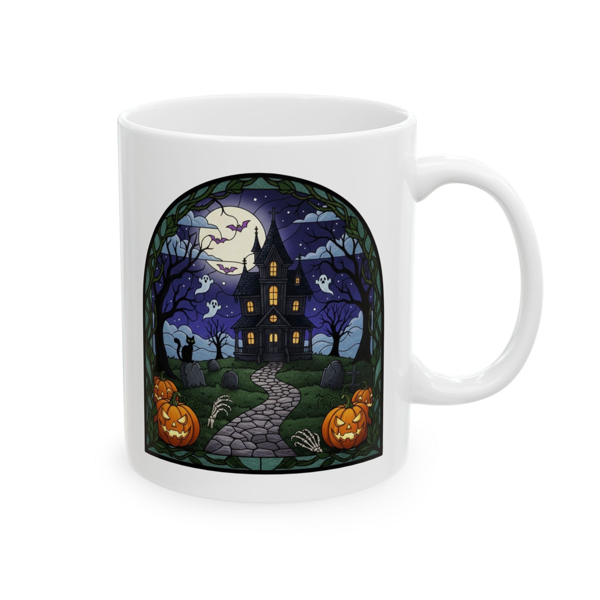 Halloween Night Spooky Coffee Cup (11oz/15oz)
