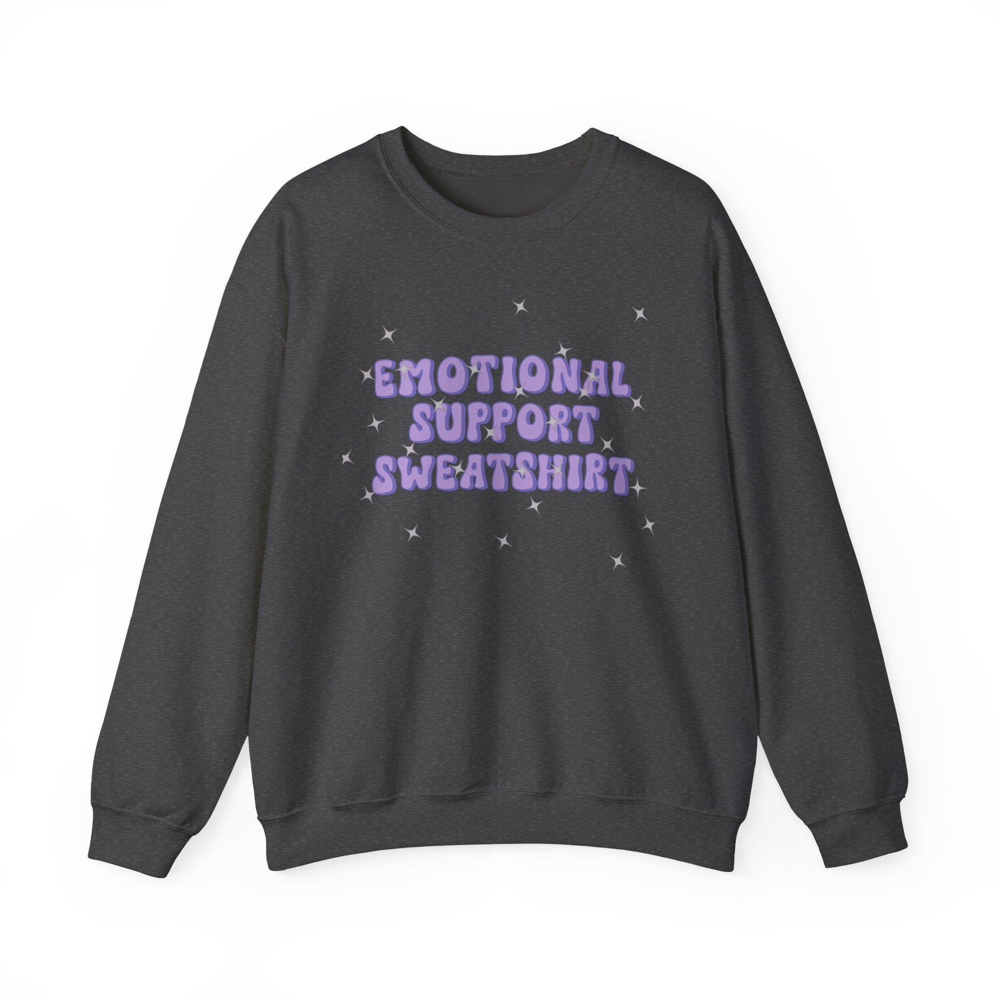 Emotional Support Sweatshirt | Cozy Crewneck Pullover for Comfort & Self-Care