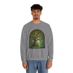 Enchanted Forest Tree Sweatshirt | Mystical Woodland Crewneck