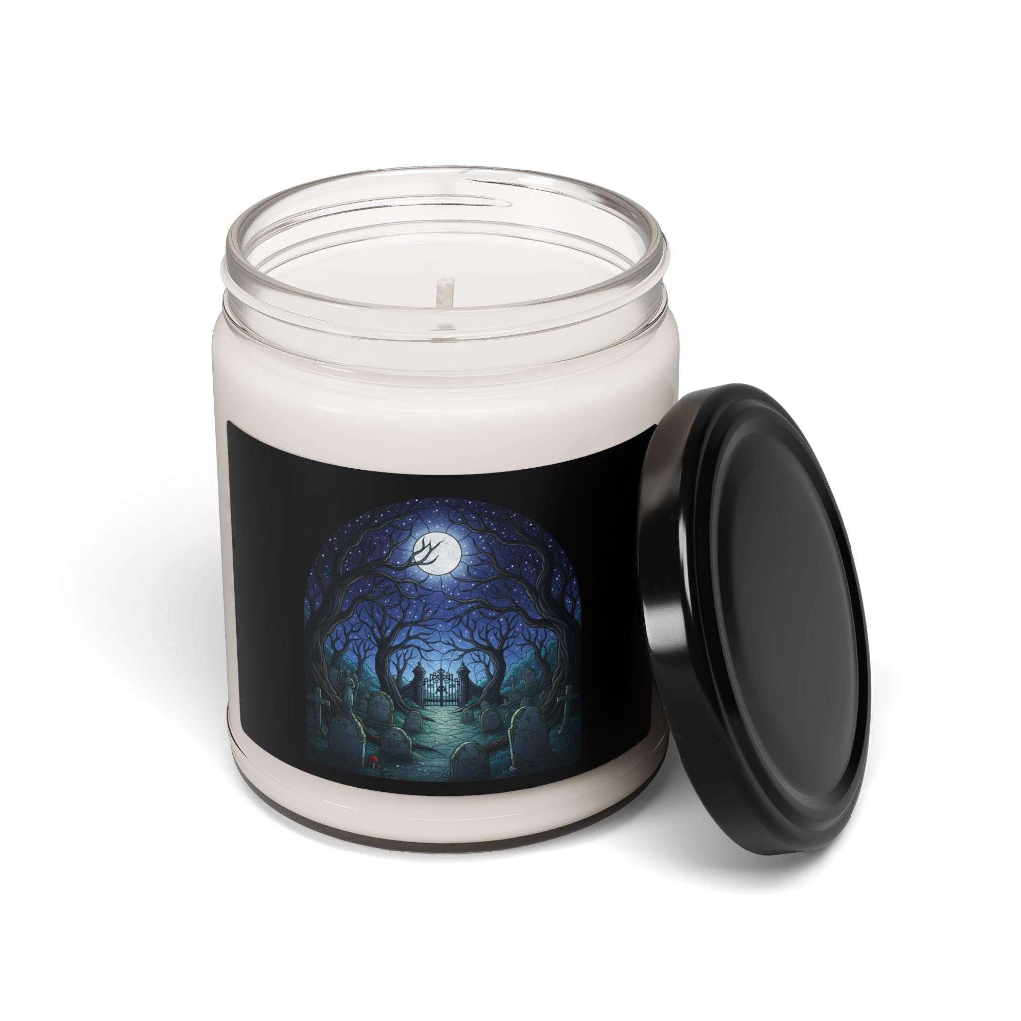 Moonlit Graveyard Scented Soy Candle 9oz