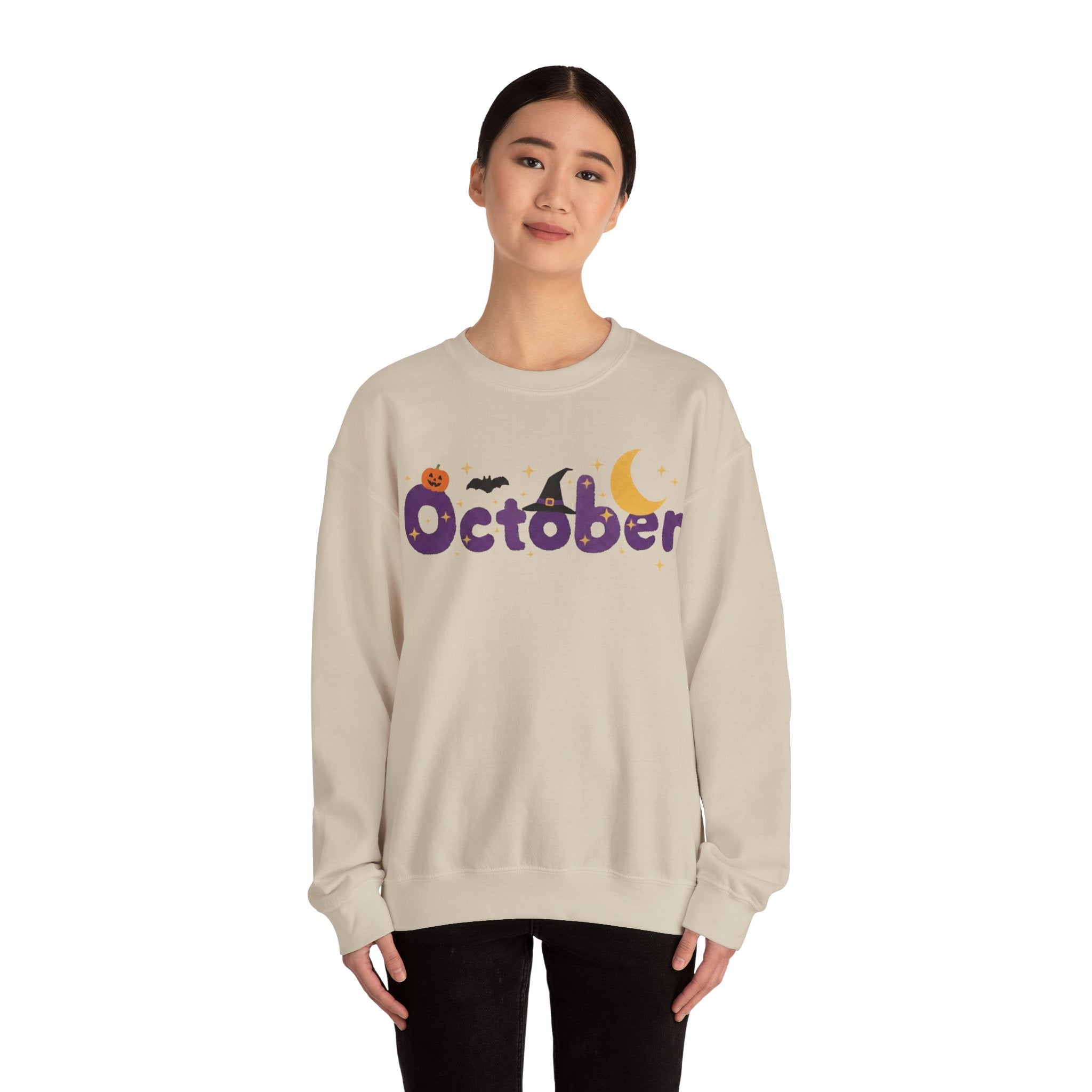 October Halloween Crewneck Sweatshirt