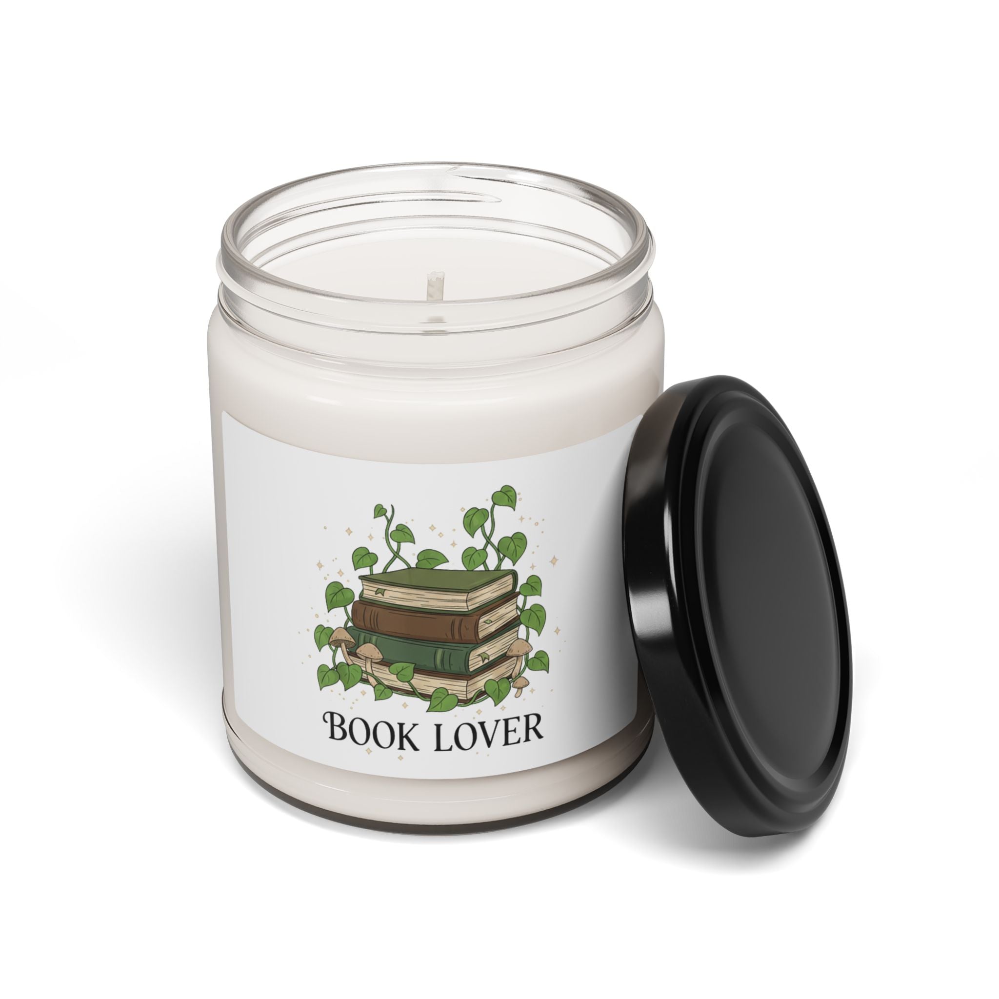 Book Lover Soy Candle | 9oz Scented Jar Candle for Readers