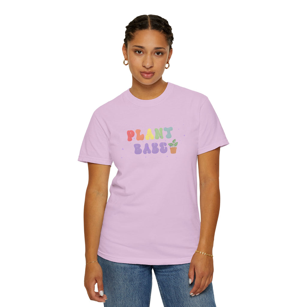 Plant Babe T-Shirt | Retro Pastel Plant Lover Tee