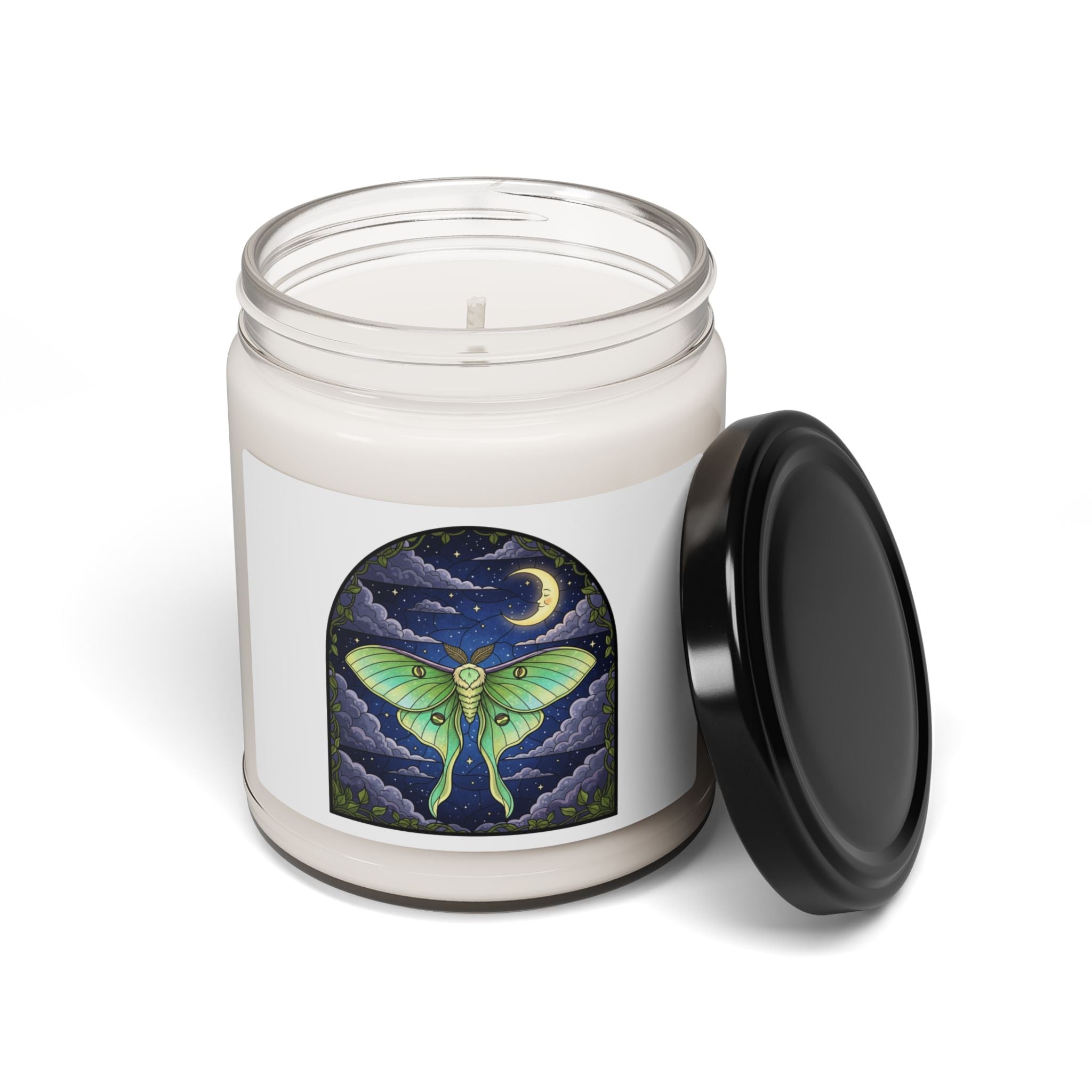Luna Moth Scented Soy Candle 9oz