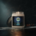 UFO Cow Abduction Scented Soy Candle 9oz