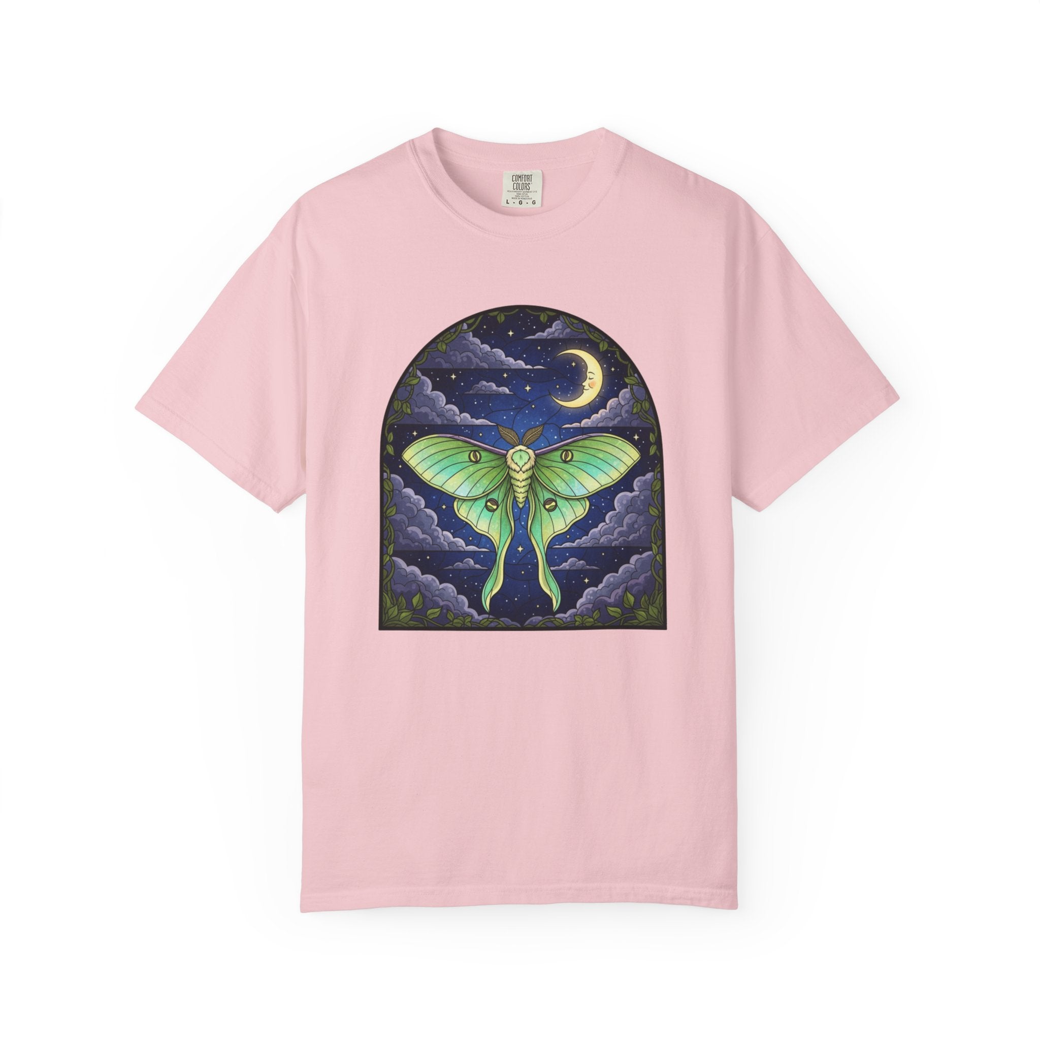 Luna Moth Stained Glass T-Shirt