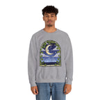 Celestial Stained Glass Window Crewneck Sweatshirt