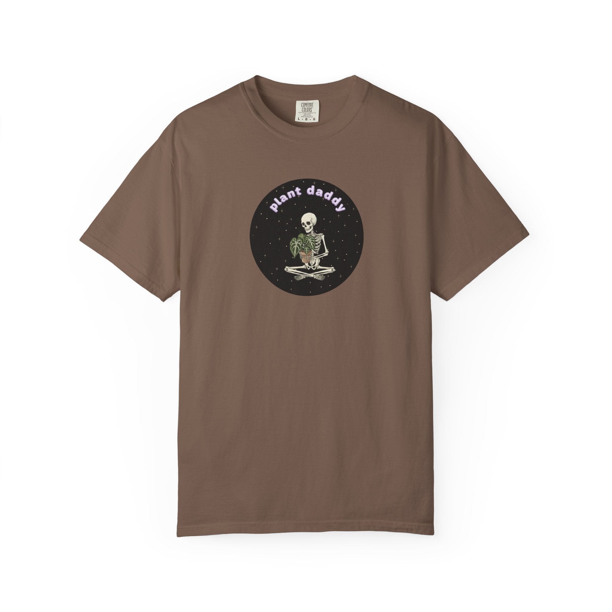 Plant Daddy T-Shirt | Skeleton Holding Plant Tee
