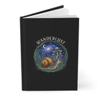 Wanderlust Snail Hardcover Journal | Matte Adventure Art Notebook