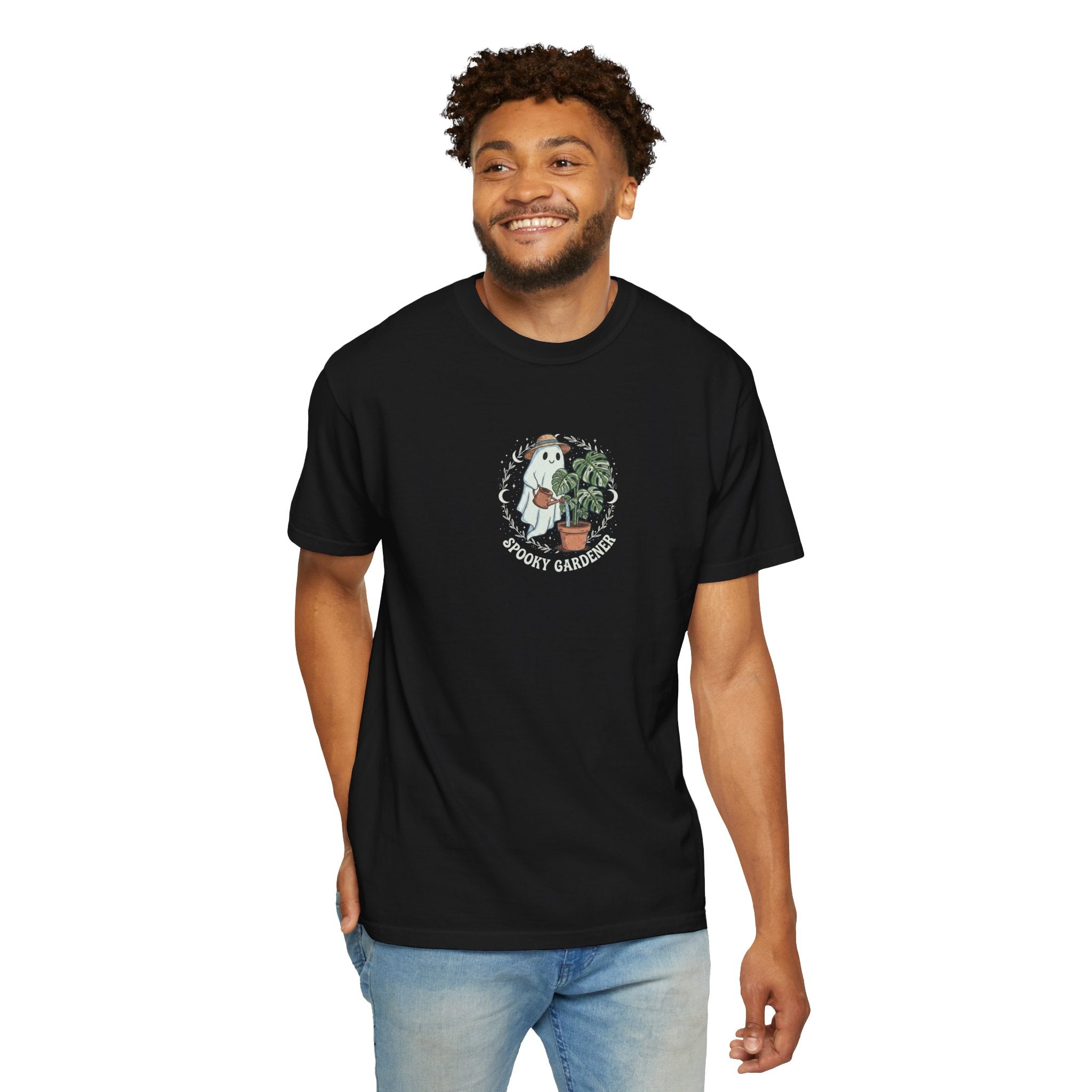 Spooky Gardener T-Shirt | Ghost Plant Lover Tee