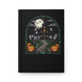Haunted House Hardcover Journal | Halloween Stained Glass Notebook