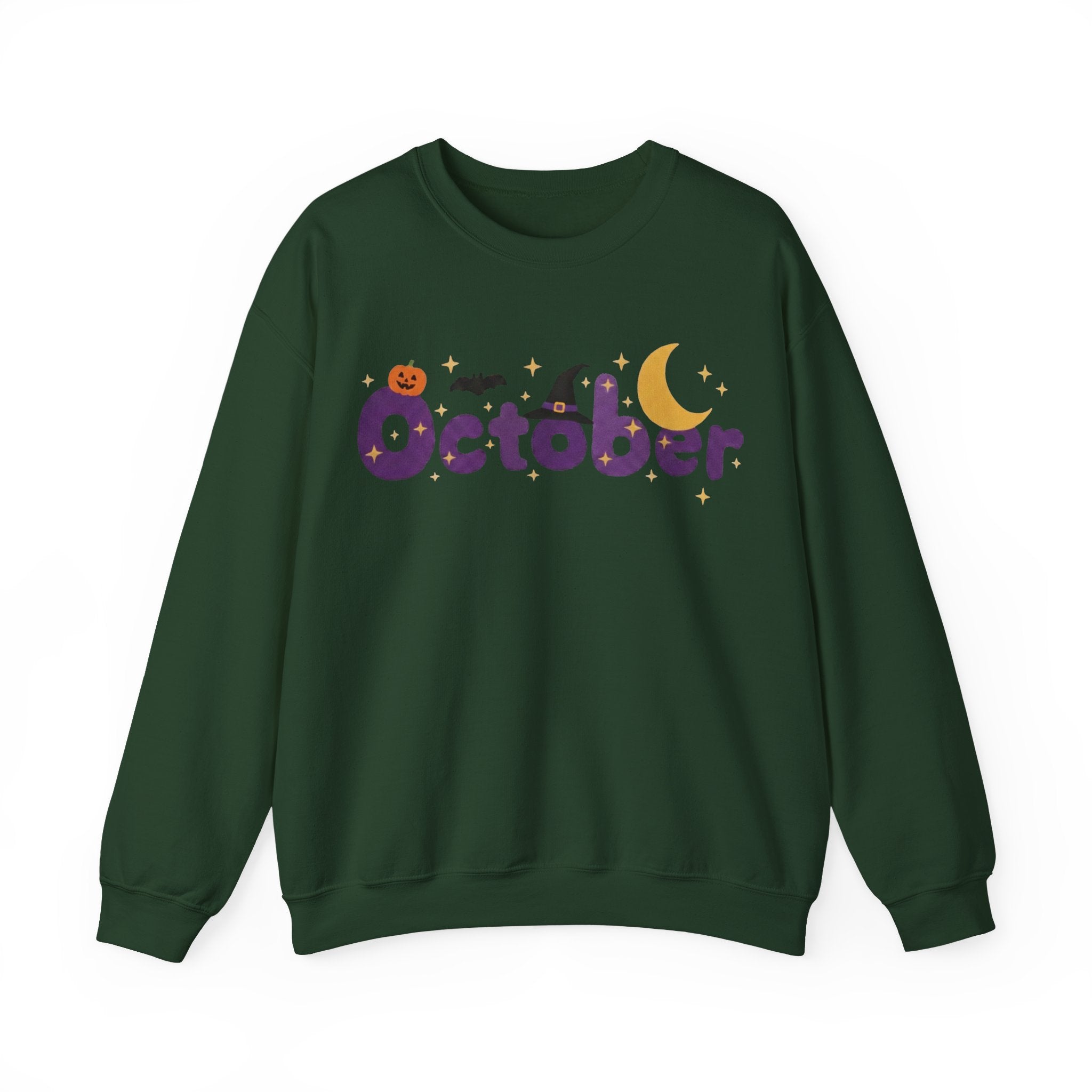 October Halloween Crewneck Sweatshirt