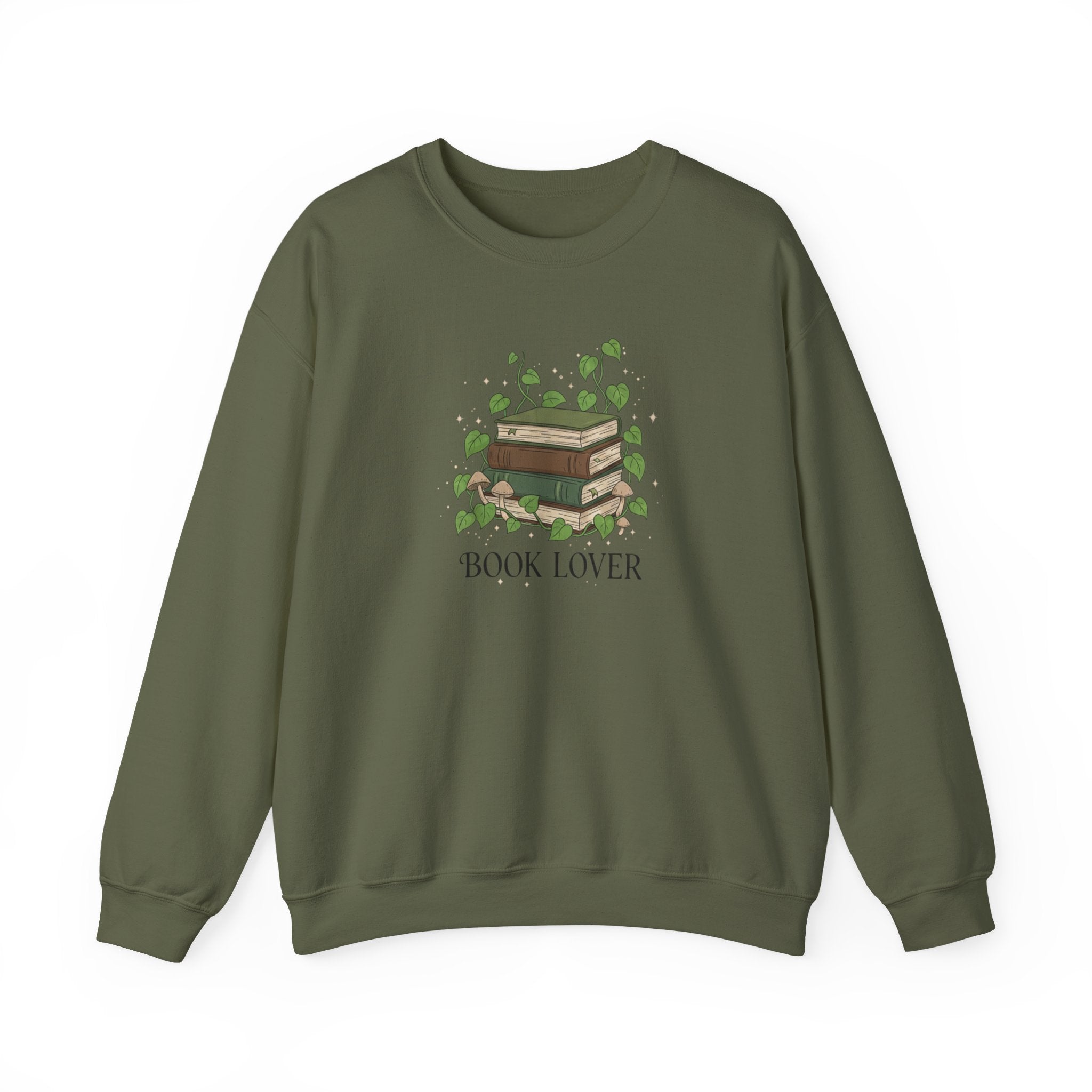 Book Lover Stack of Books Sweatshirt