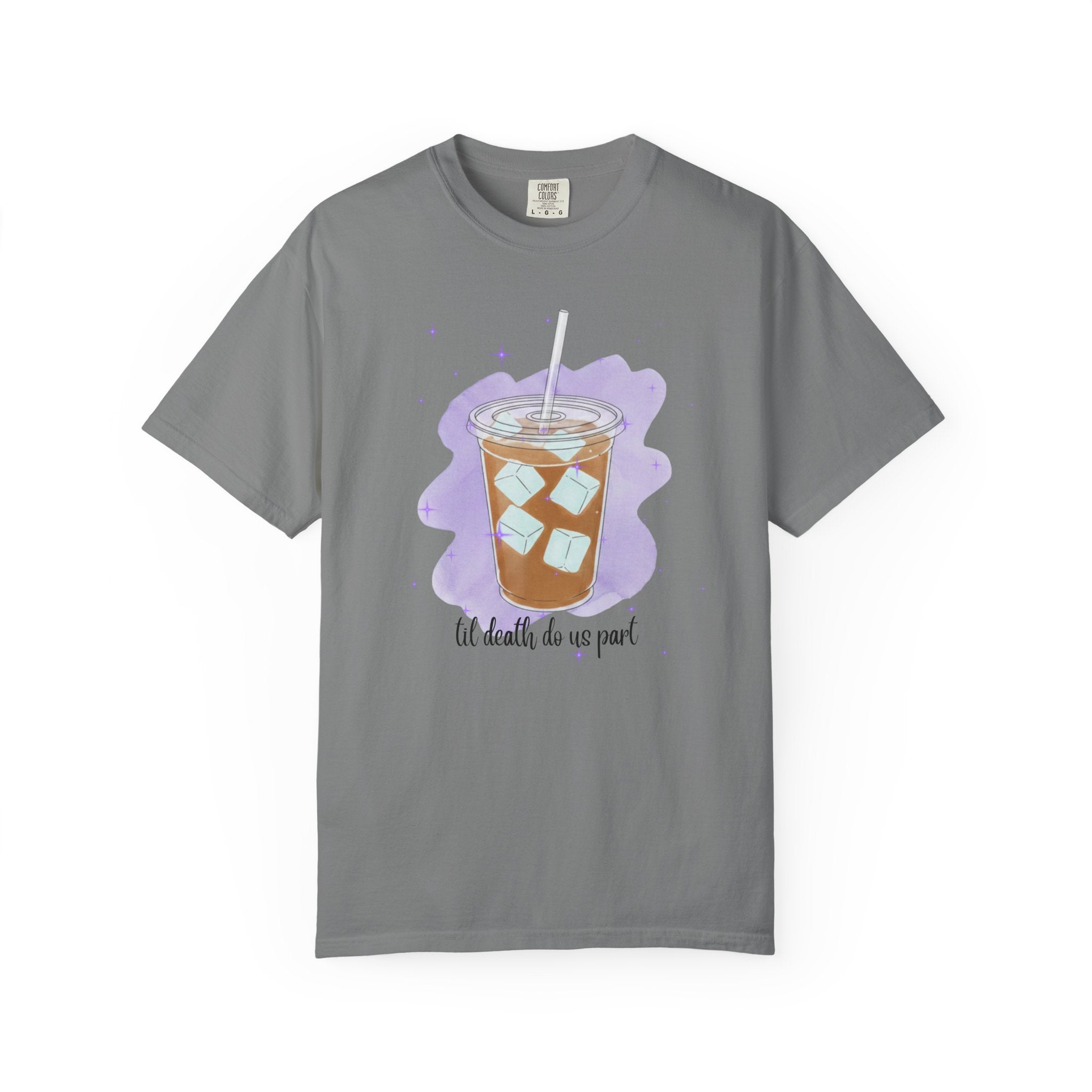 Til Death Do Us Part Iced Coffee Graphic Tee