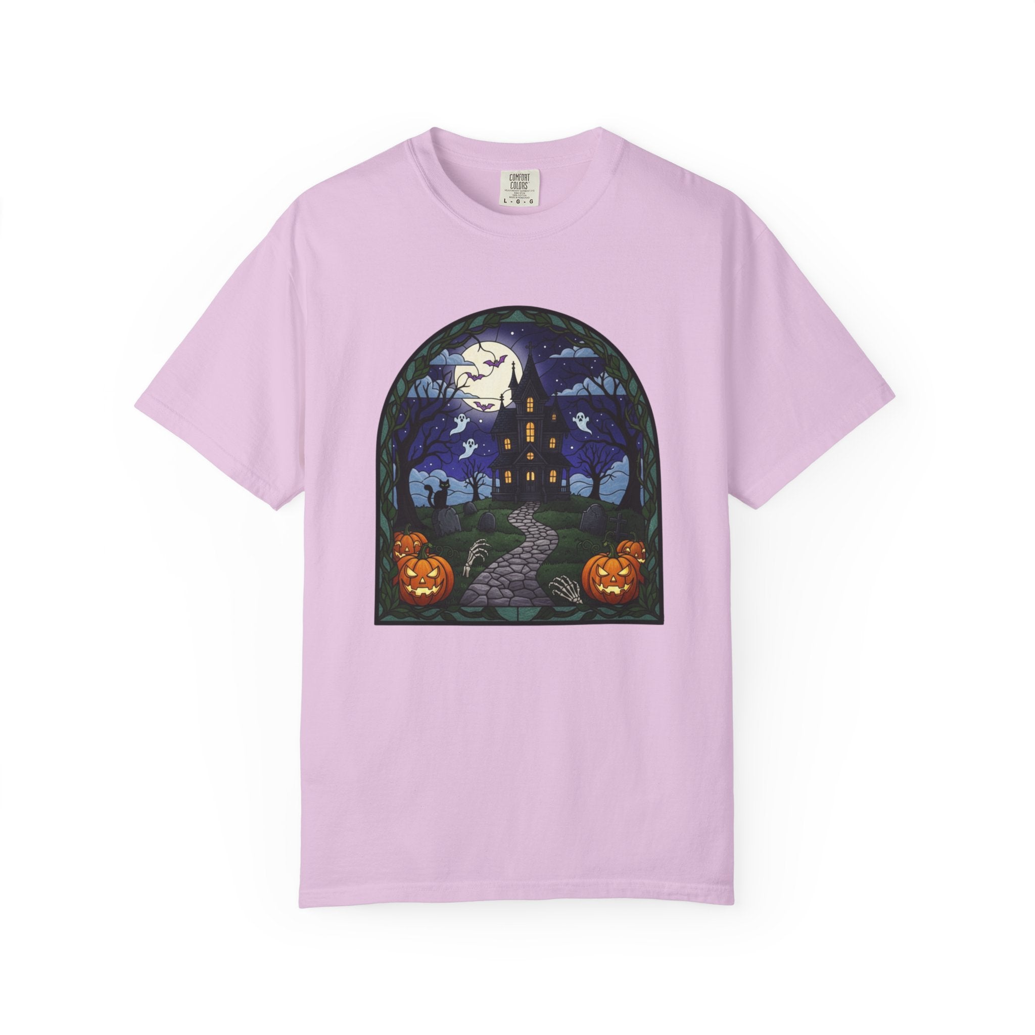 Halloween Haunted House T-Shirt | Spooky Night Tee