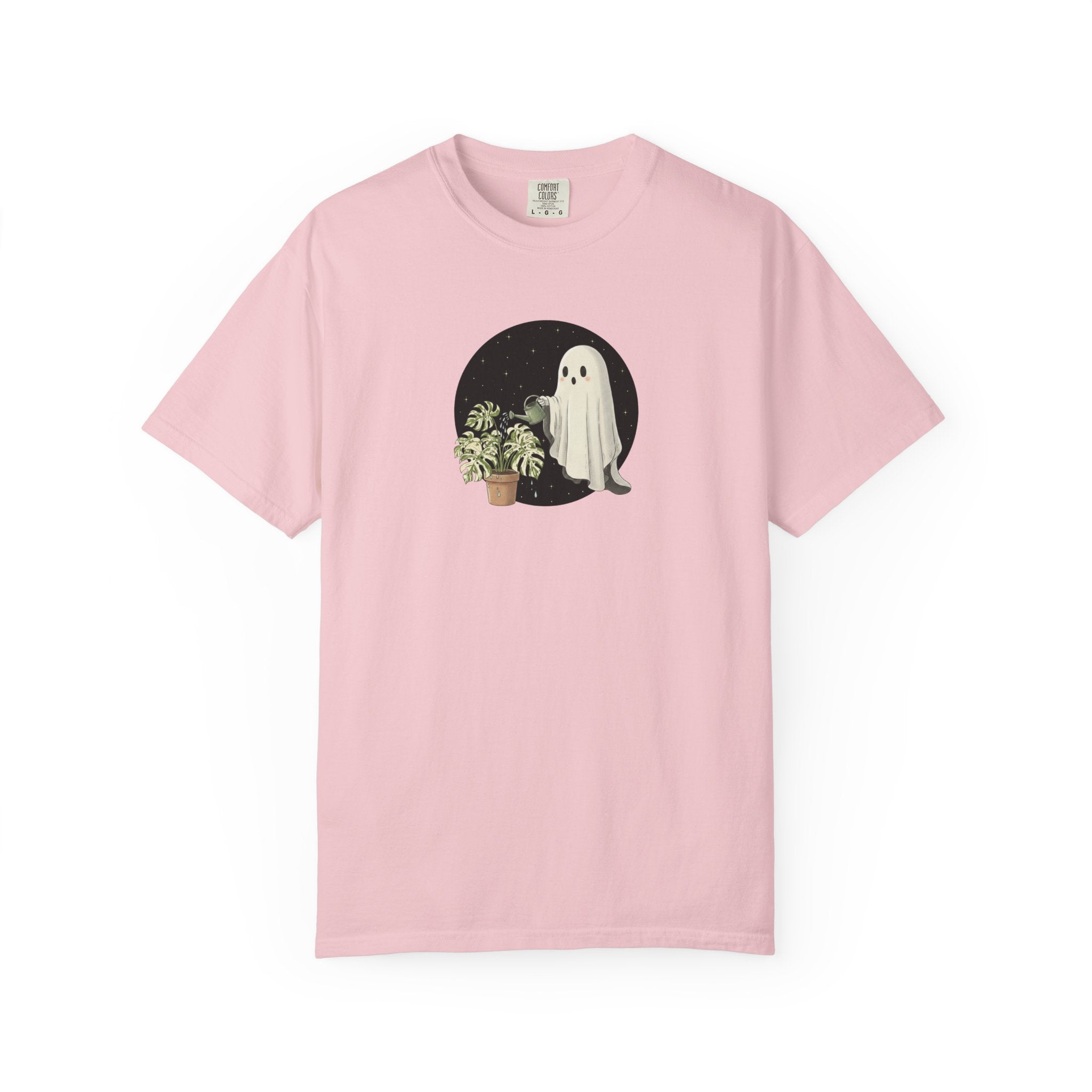 Ghost Plant T-Shirt  | Ghost Watering Monstera Tee