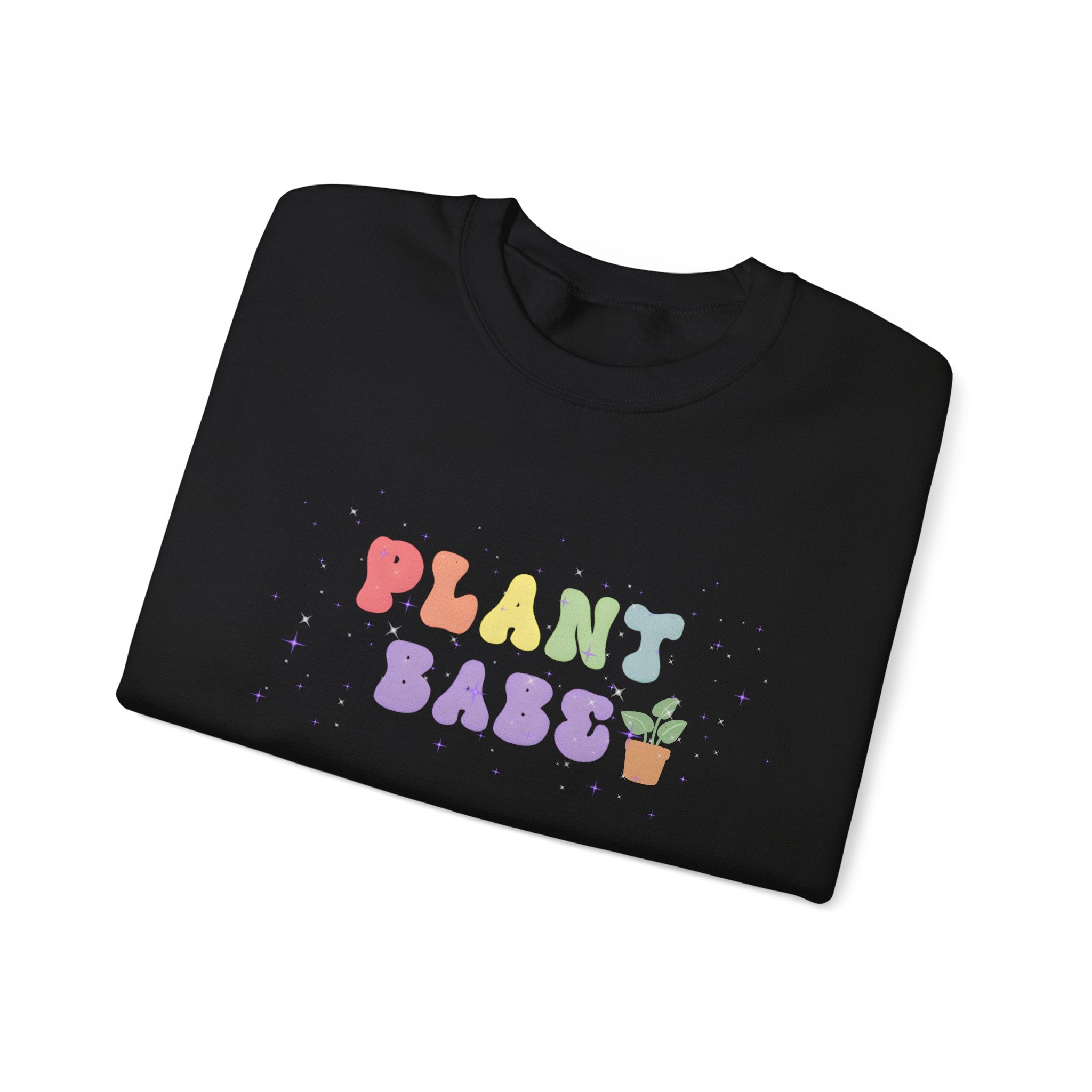 Plant Babe Crewneck Sweatshirt | Cute Pastel Plant Lover Pullover