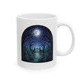 Mystic Moonlit Graveyard Ceramic Mug Coffee Cup (11oz/15oz)