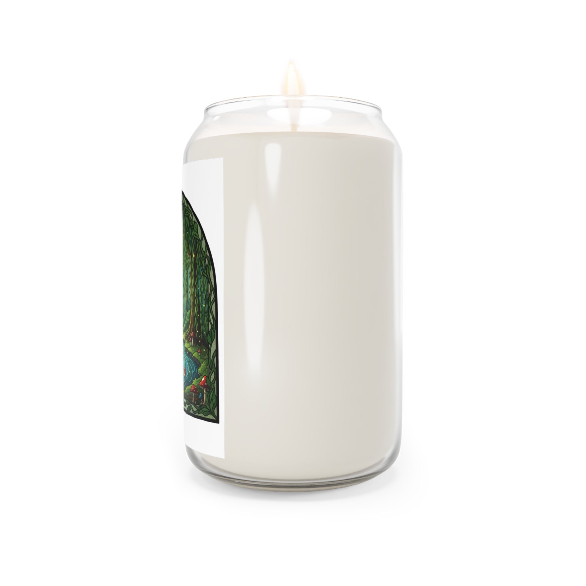 Koi Fish Pond in Willow Tree Forest Scented Candle 13.75oz