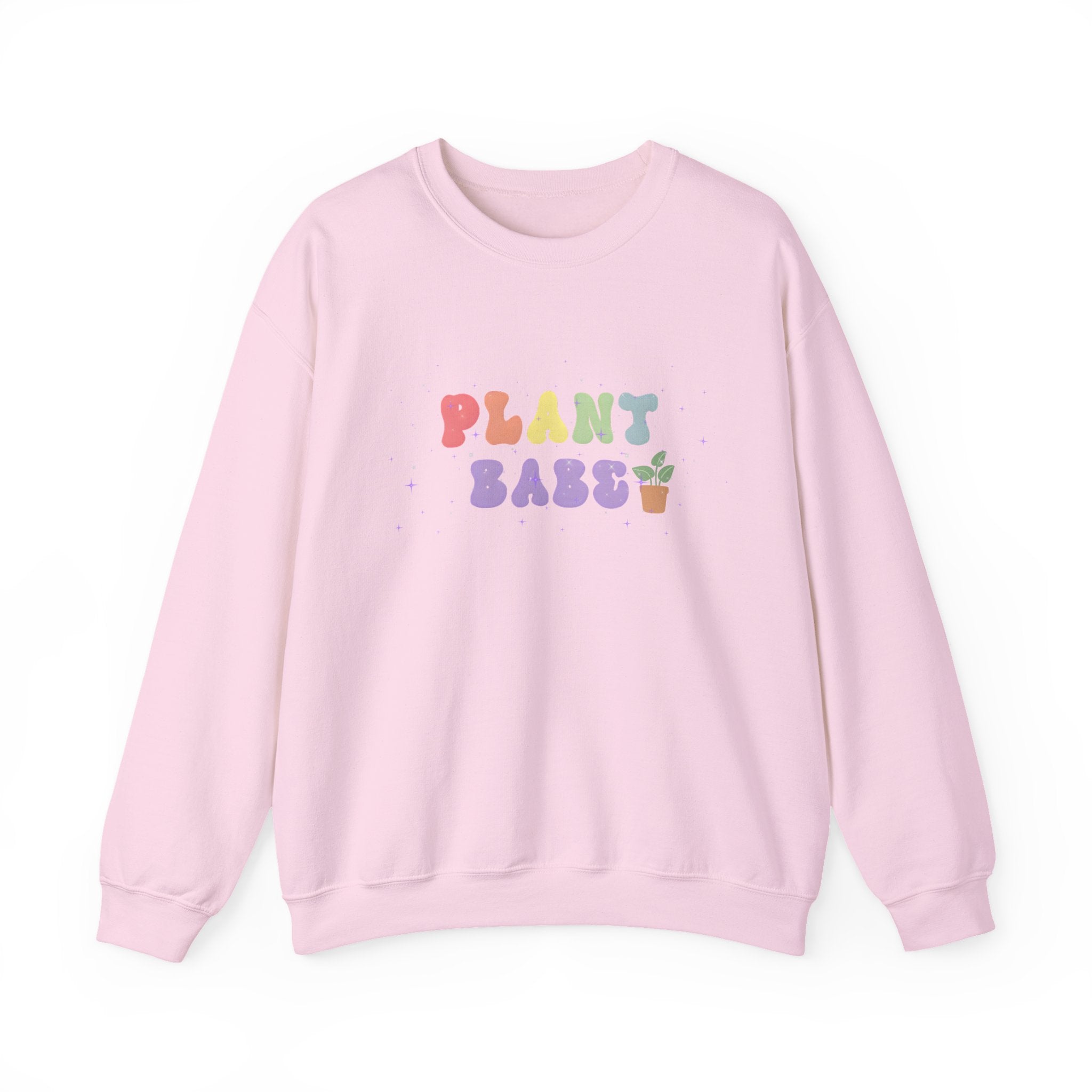 Plant Babe Crewneck Sweatshirt | Cute Pastel Plant Lover Pullover
