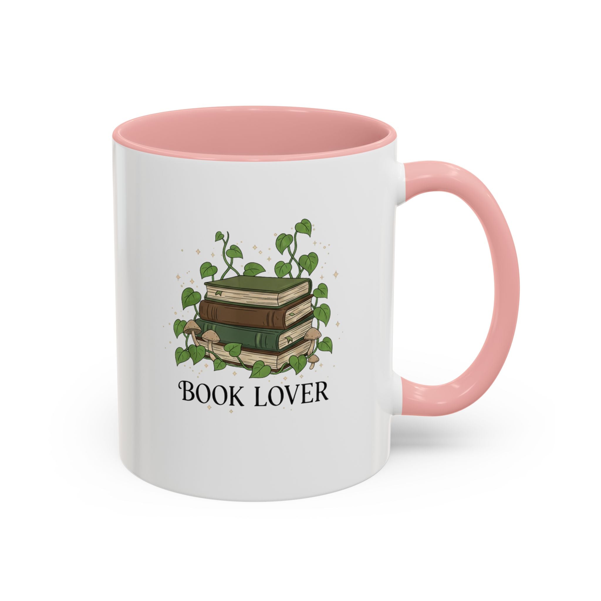 Book Lover Coffee Mug | Cozy Stack of Books (11/15oz)