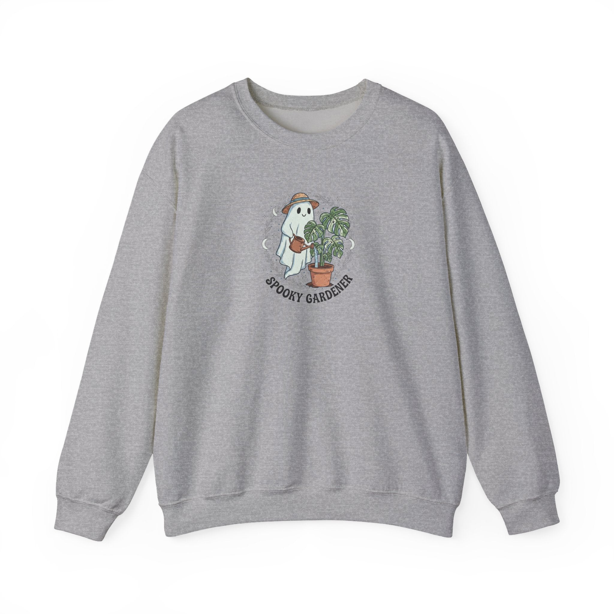 Spooky Gardener Sweatshirt | Ghost Plant Lover Crewneck