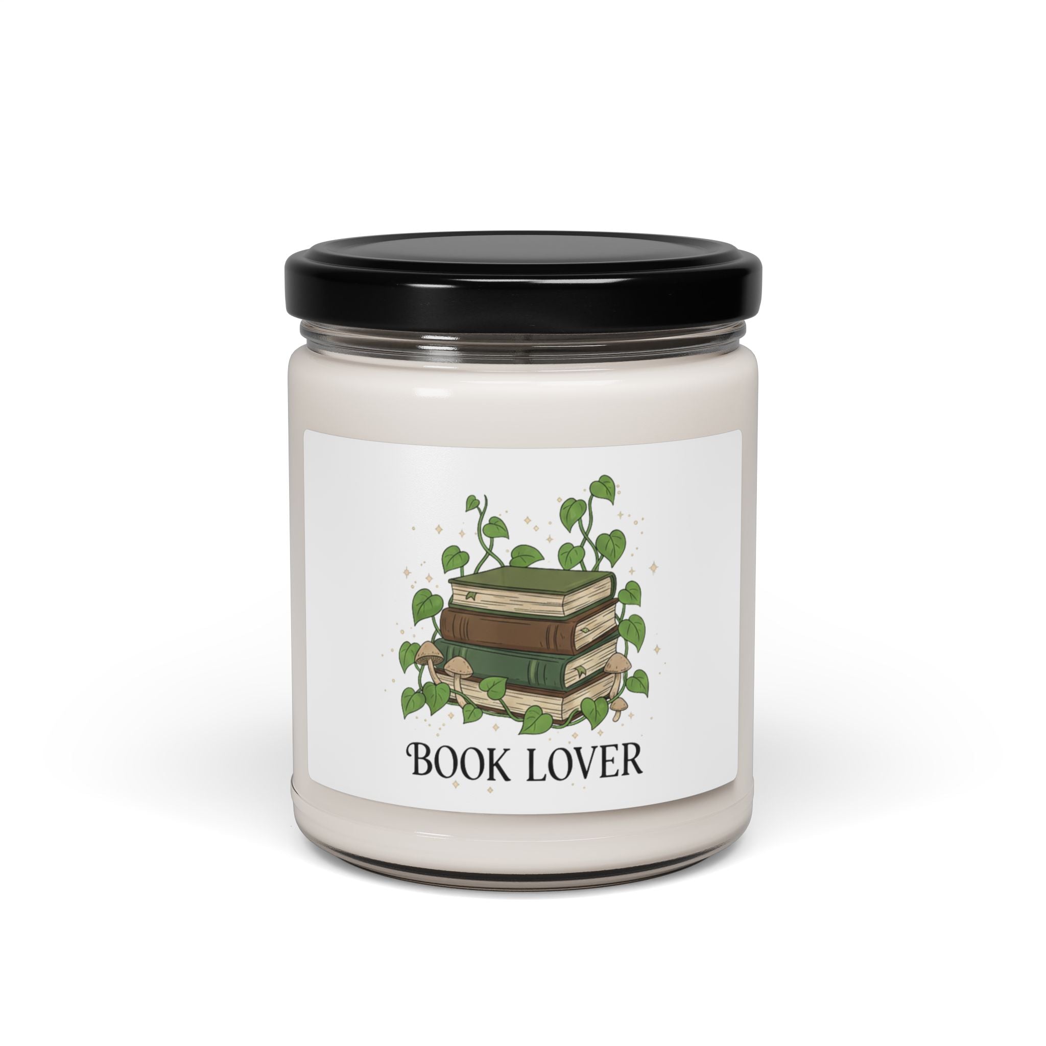 Book Lover Soy Candle | 9oz Scented Jar Candle for Readers
