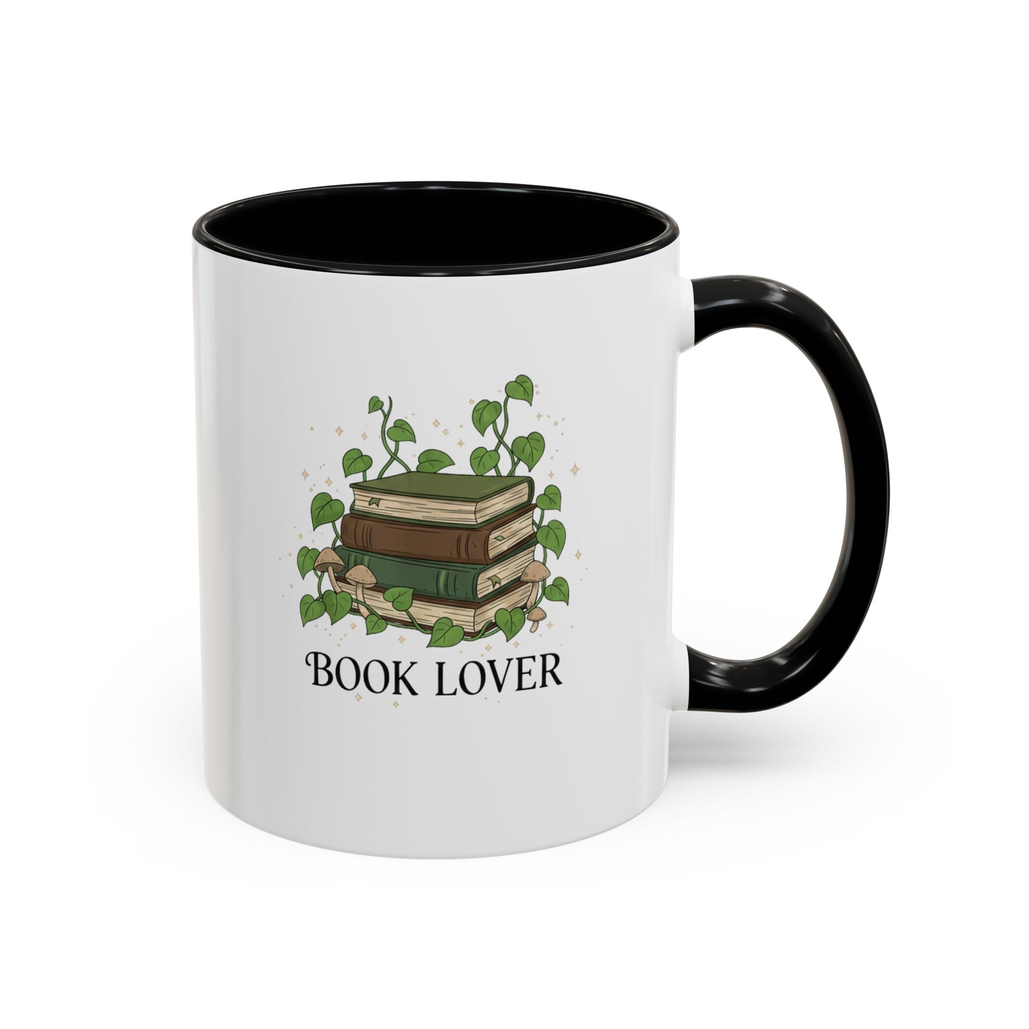 Book Lover Coffee Mug | Cozy Stack of Books (11/15oz)