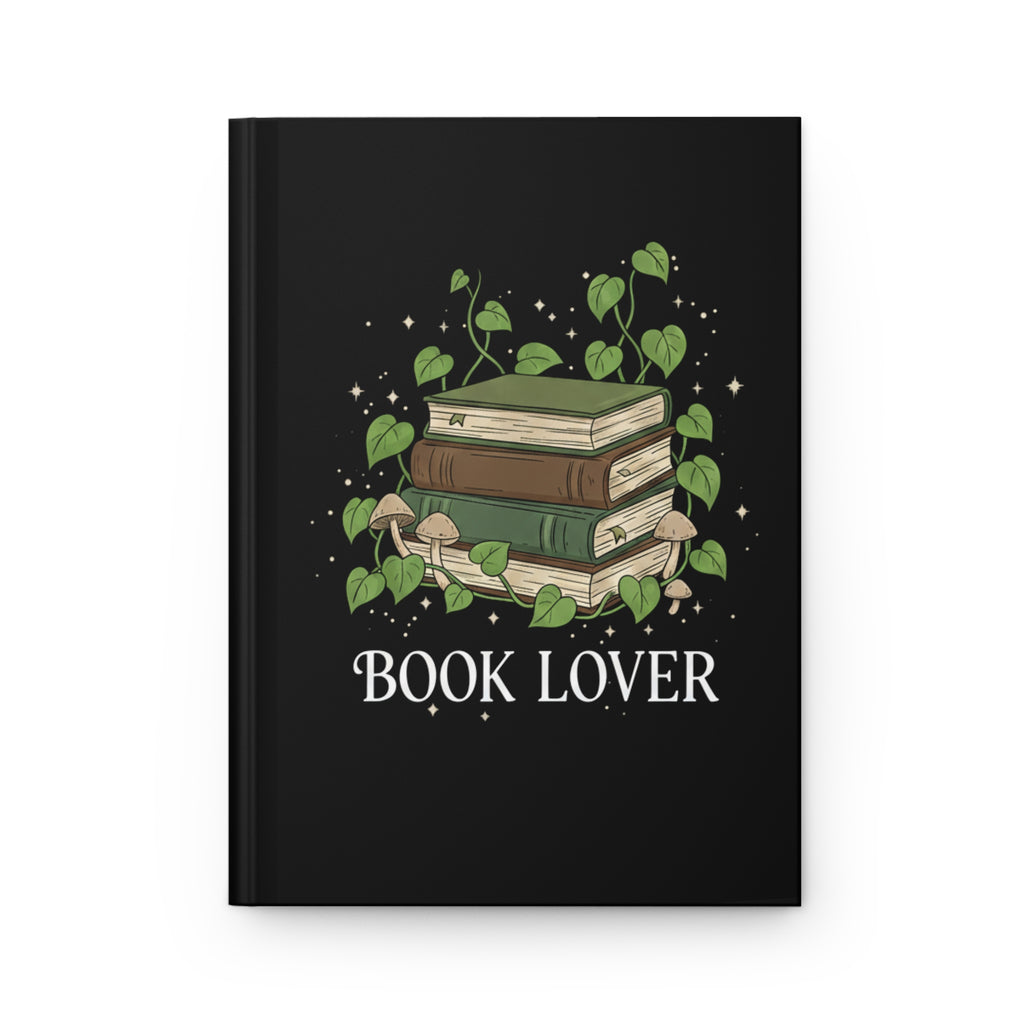 Book Lover Hardcover Journal | Botanical Vintage Books Notebook