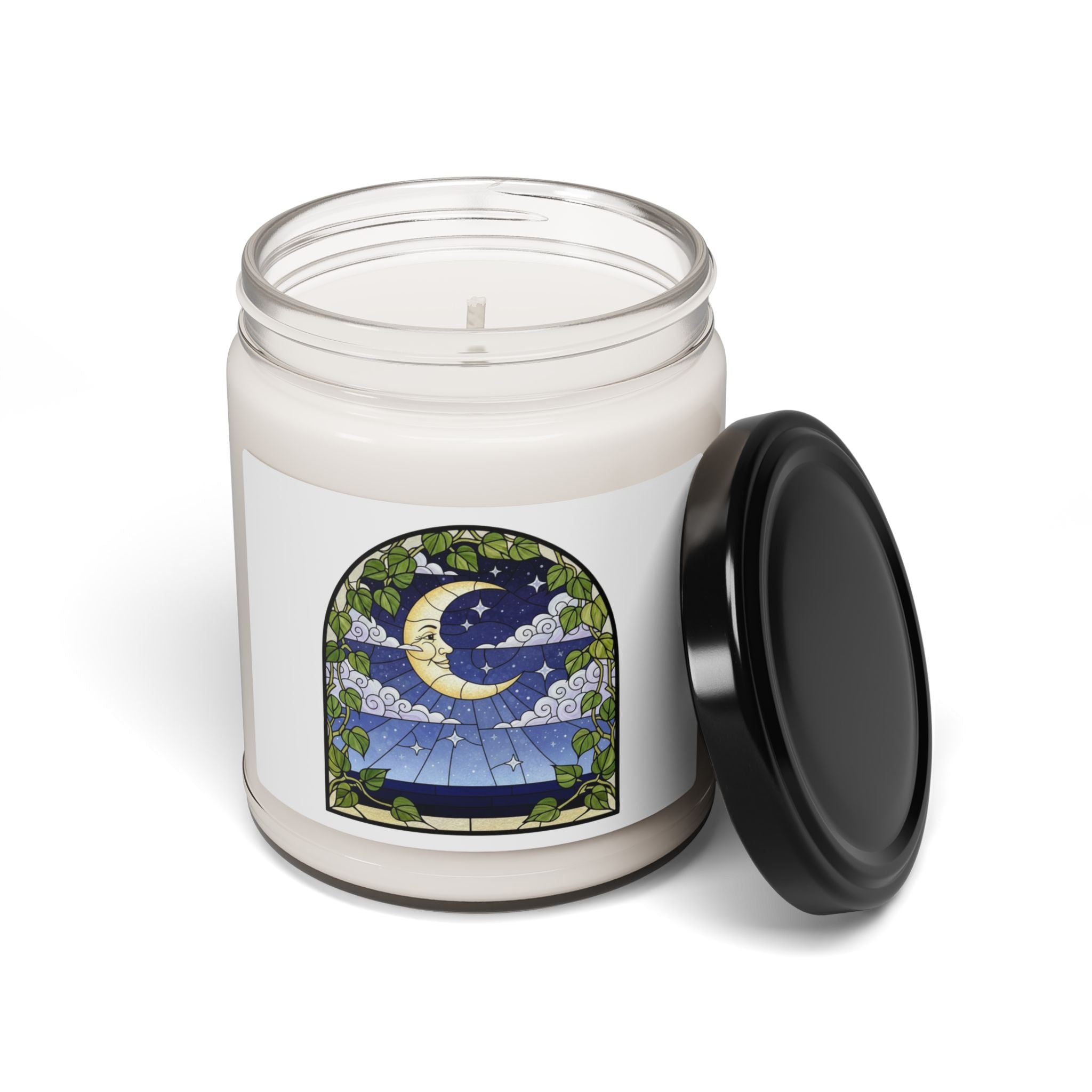 Celestial Stained Glass Night Sky Scented Soy Candle 9oz