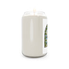 Bee & Pothos Stained Glass Soy Candle | Scented 13.75oz Decorative Jar