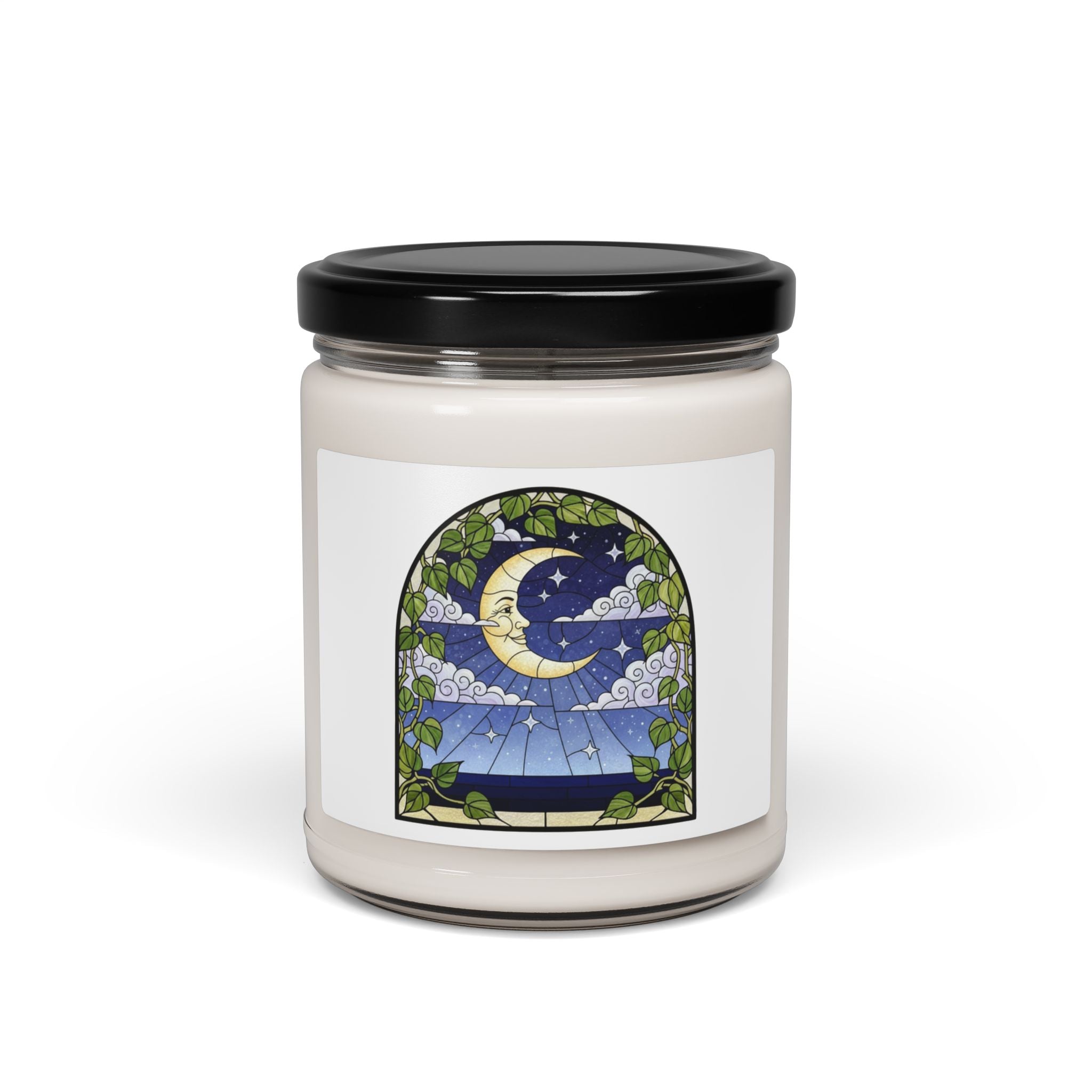 Celestial Stained Glass Night Sky Scented Soy Candle 9oz