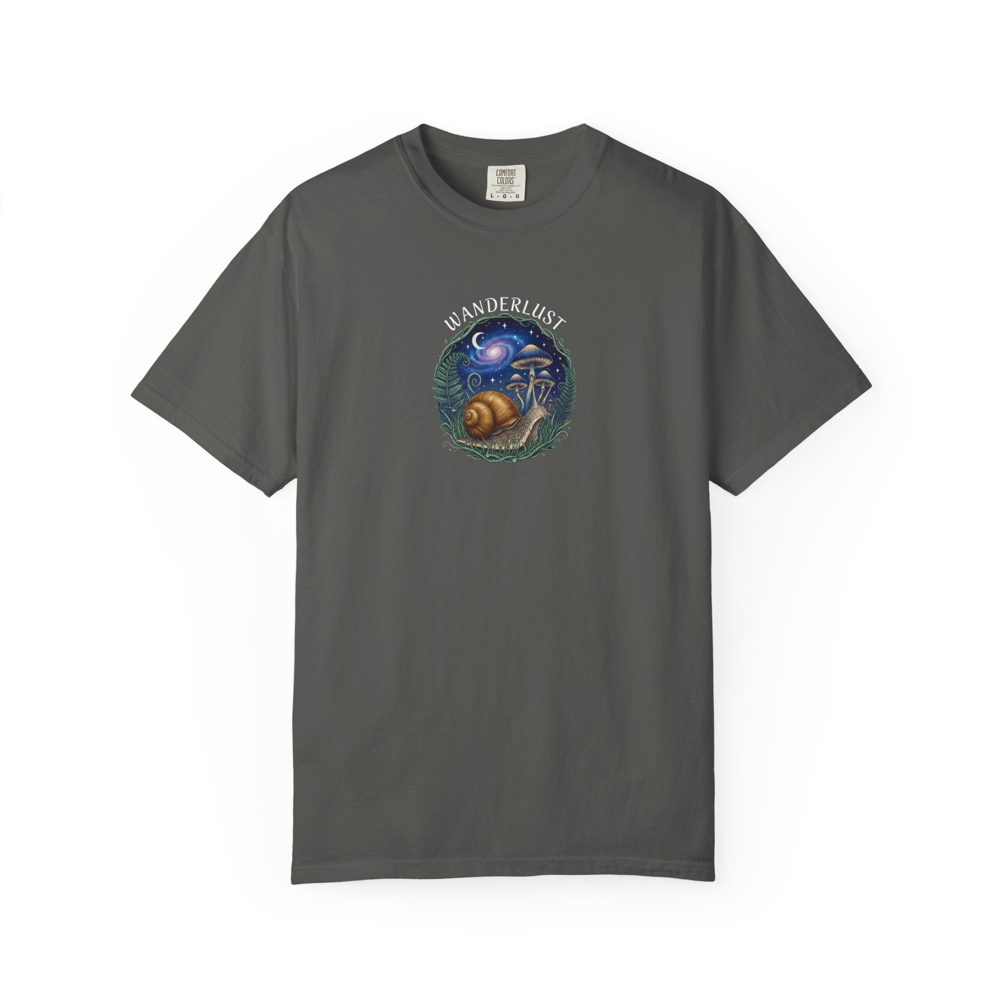 Snail Wanderlust T-Shirt | Cosmic Snail Graphic Tee