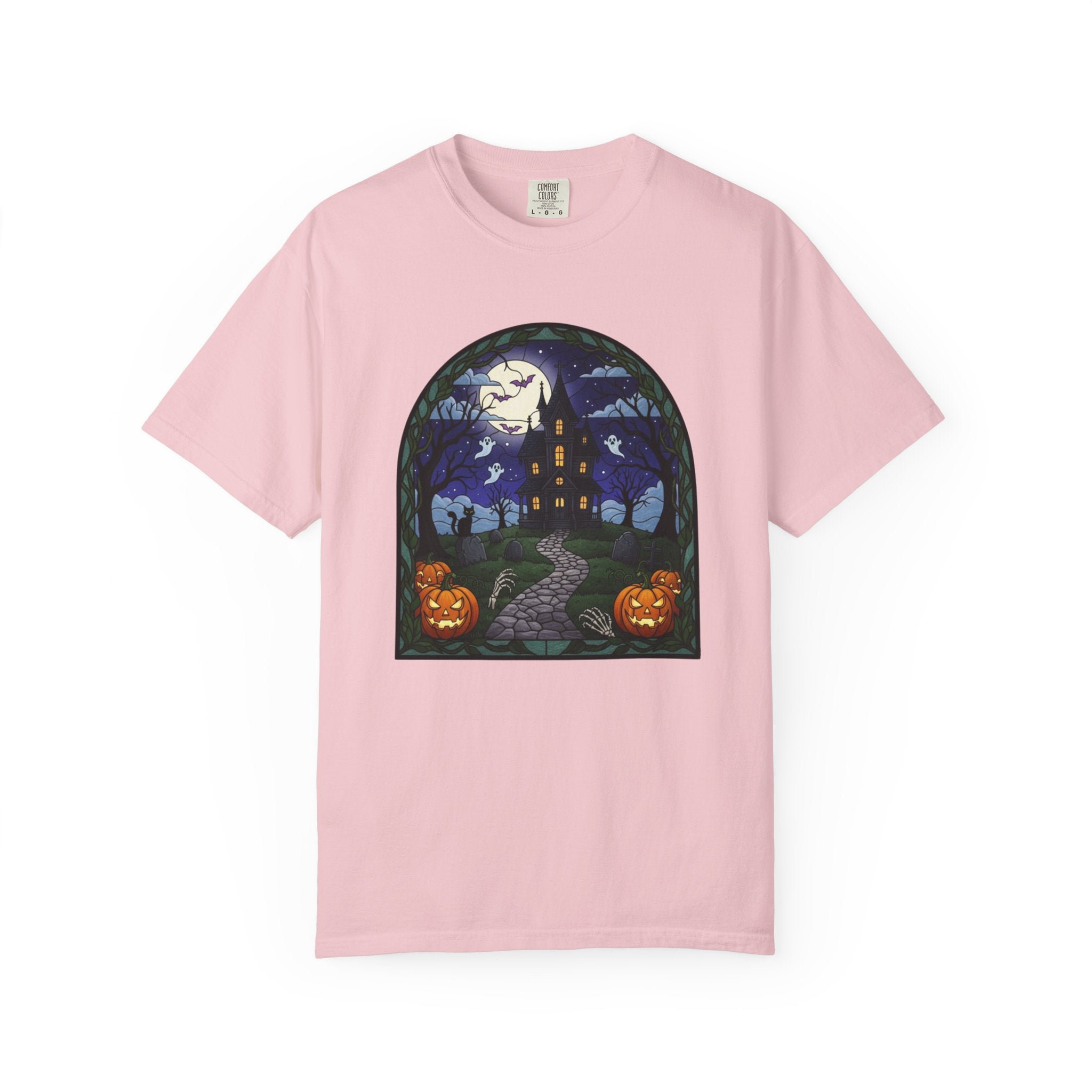 Halloween Haunted House T-Shirt | Spooky Night Tee