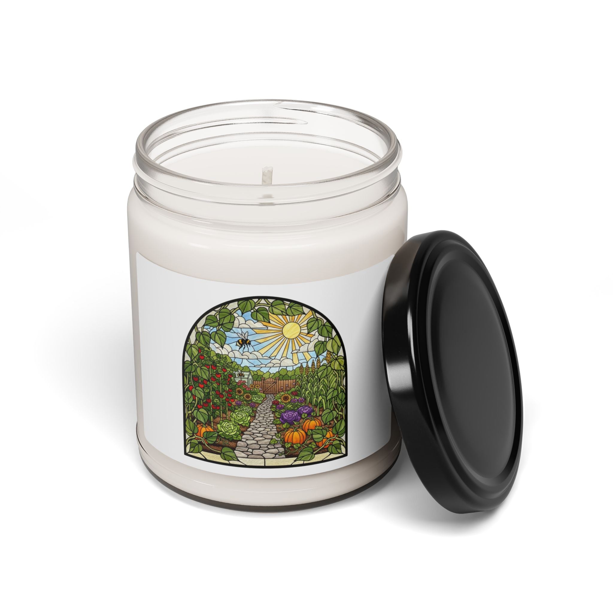 Garden Path Stained Glass Soy Candle 9oz
