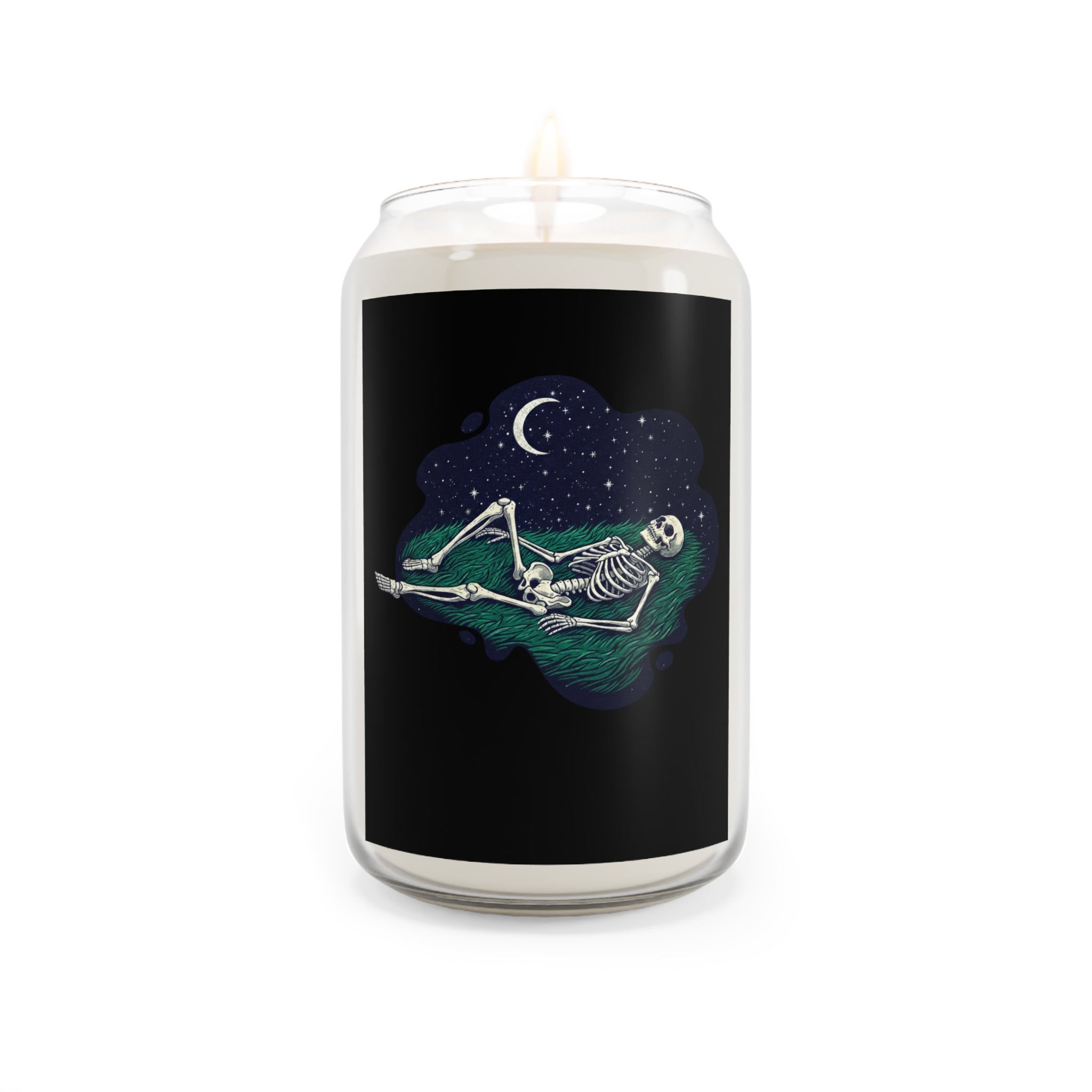 Skeleton Stargazer Scented Soy Candle | 13.75 oz Scented Candle