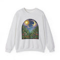 Celestial Houseplant Crewneck Sweatshirt | Stained Glass Pullover