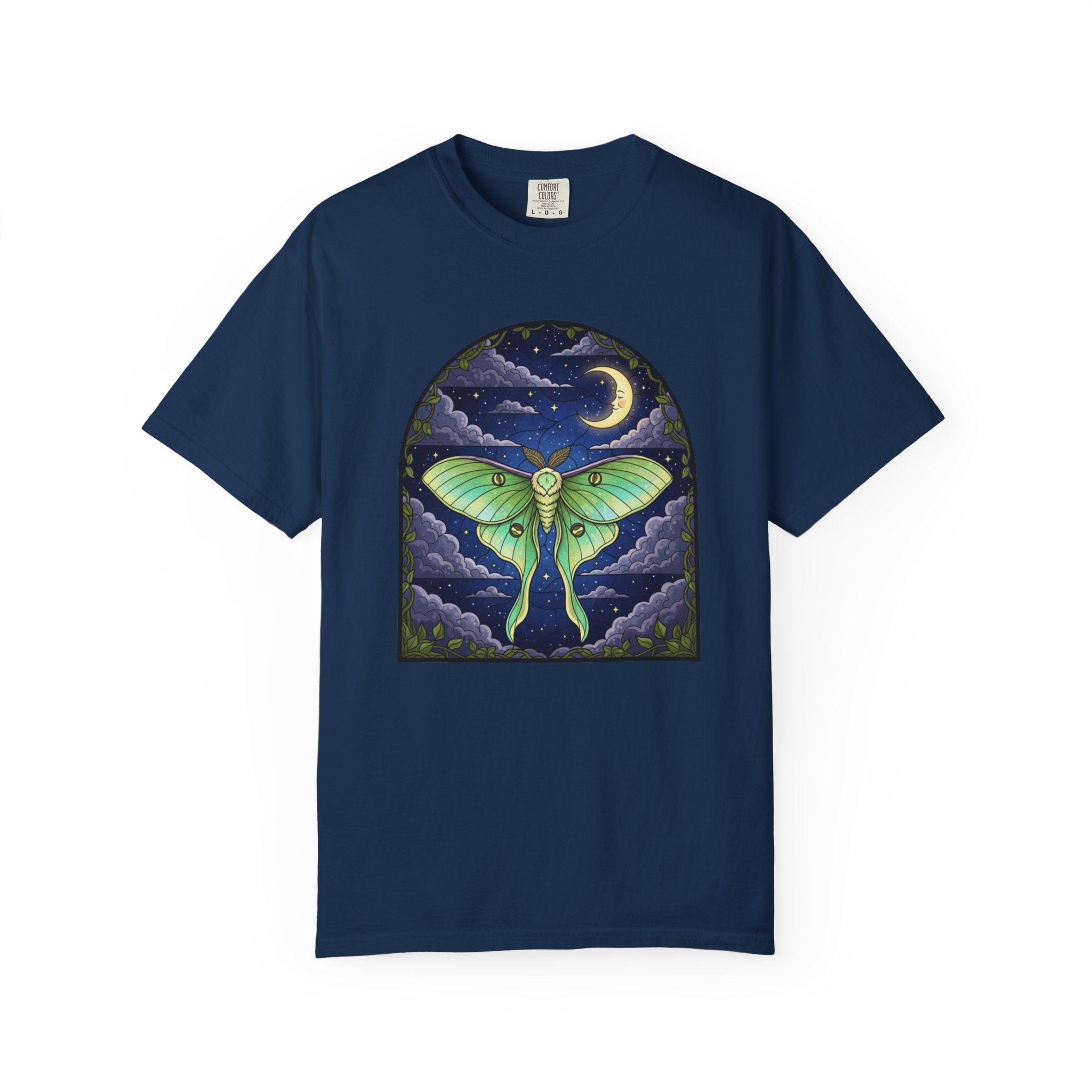 Luna Moth Stained Glass T-Shirt