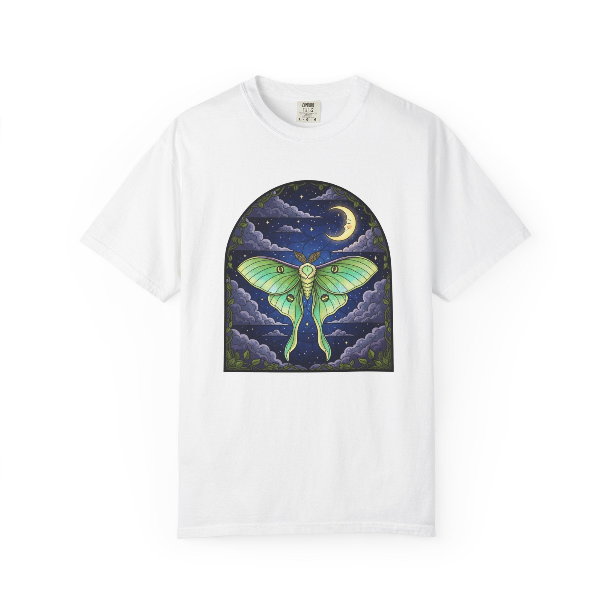 Luna Moth Stained Glass T-Shirt